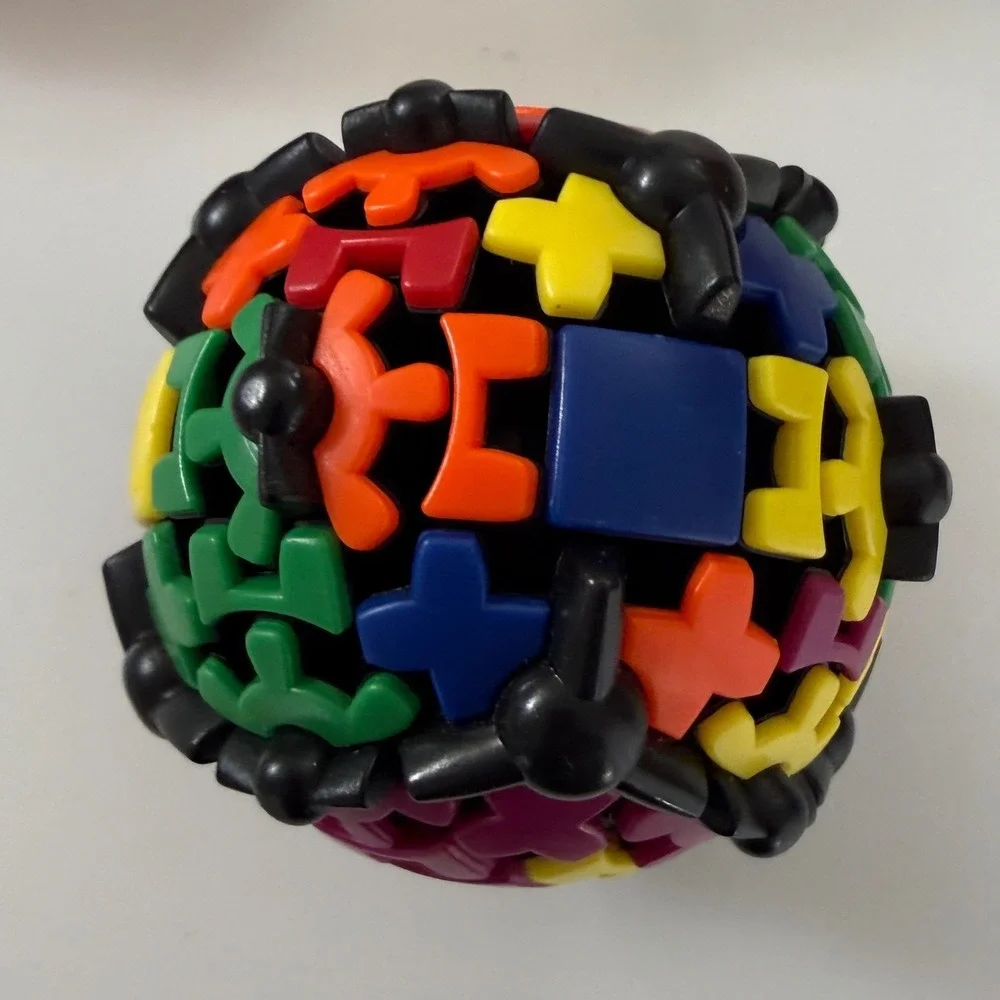 Gear Ball Puzzle Meffert's Oskar van Deventer Brain Teaser w/ Box‎